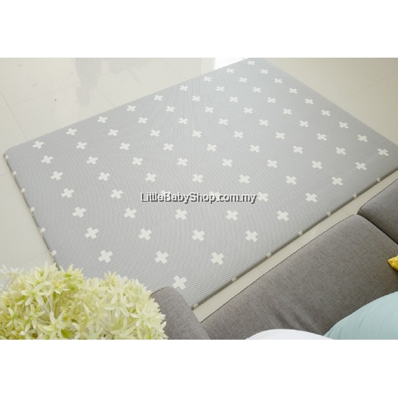 Dfang Double Film Premium PVC Playmat Adele Grey+Diana (L 1.4cm) l