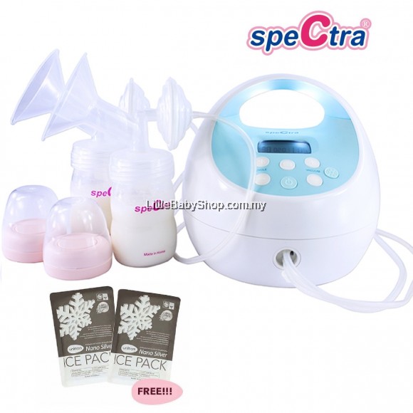 Spectra S1 Plus Double Electric Breast Pump Package
