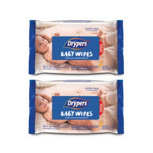 Drypers Baby Wipes 40 Wipes 2 Packs Best Buy L Little