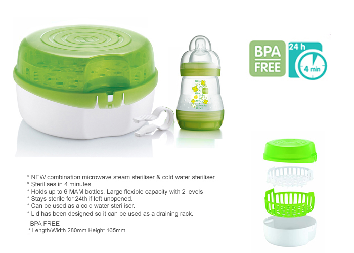 cold water baby steriliser