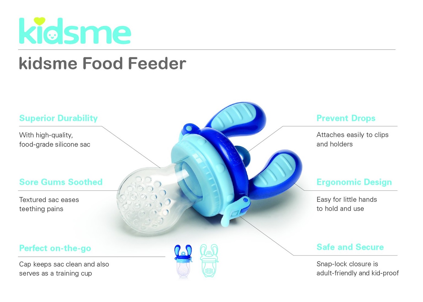 Kidsme Food Feeder Single Pack M l Little Baby Shop MY Online Store