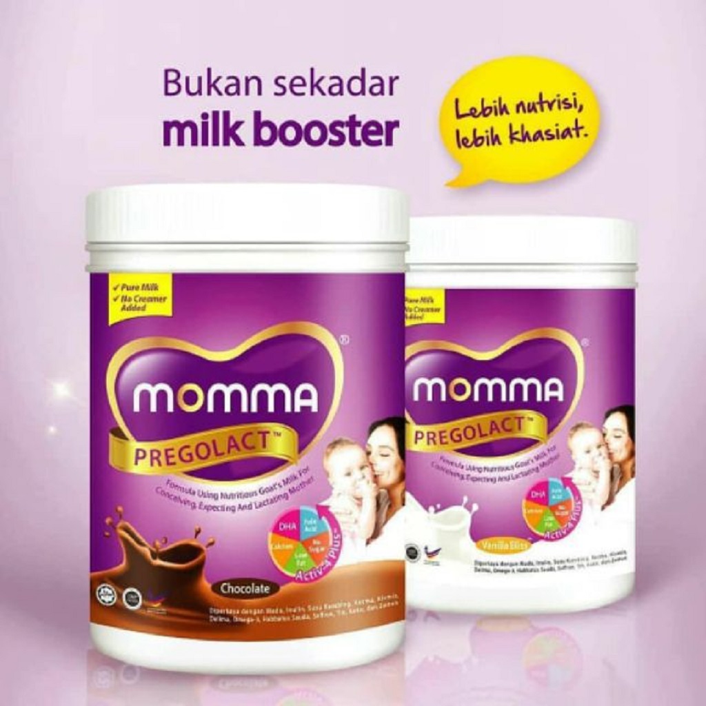 MOMMA® Pregolact® Milk Booster Value Pack 420g (2 units) Free Shaker l