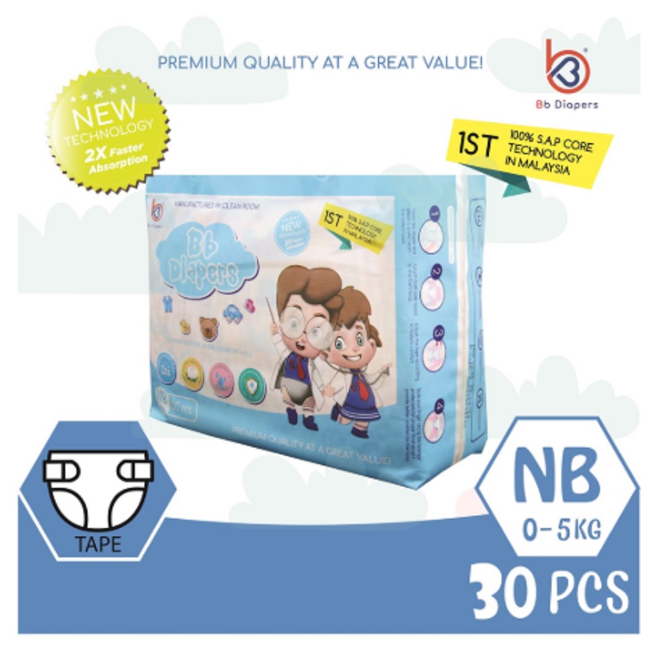 bb diapers
