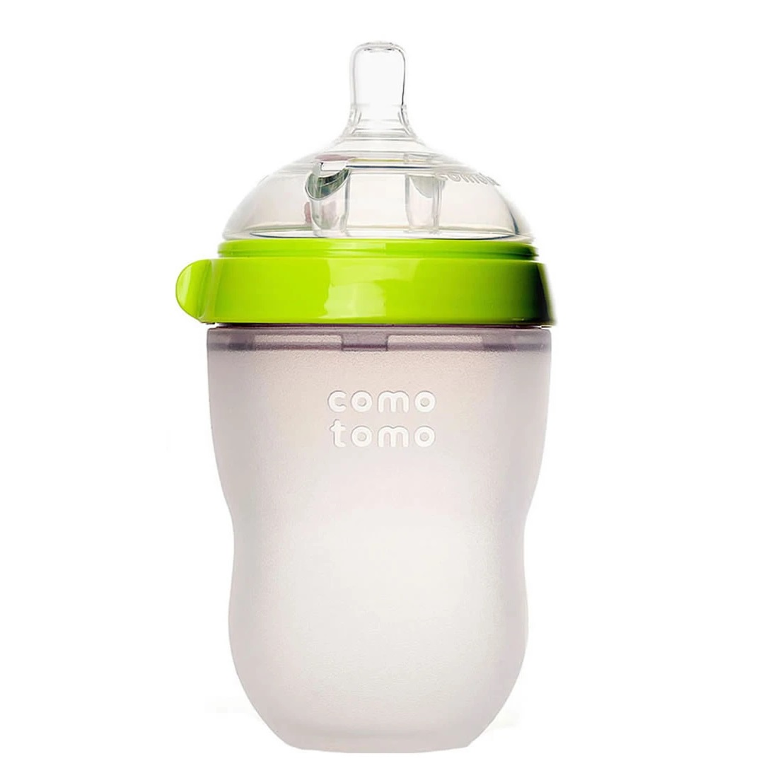 Comotomo Natural Feel Baby Bottle 250ML Green l Little Baby Shop MY