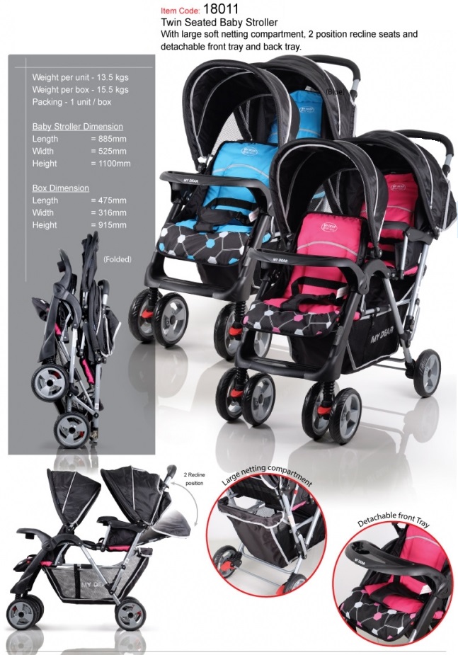 my dear twin stroller